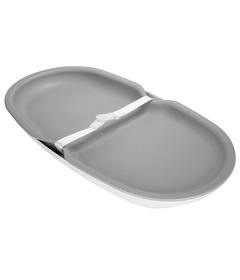 image of Ubbi Foam Changing Pad Gray with sku:307131