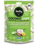 Healthy Crunch croustilles de noix de coco concombre frais-aneth