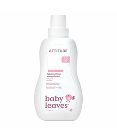 ATTITUDE Baby Leaves Fabric Softener Unscented 40 Loads
