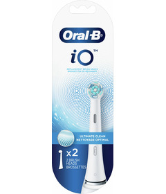 image of Oral-B iO Ultimate Clean Replacement Brush Heads White with sku:329496
