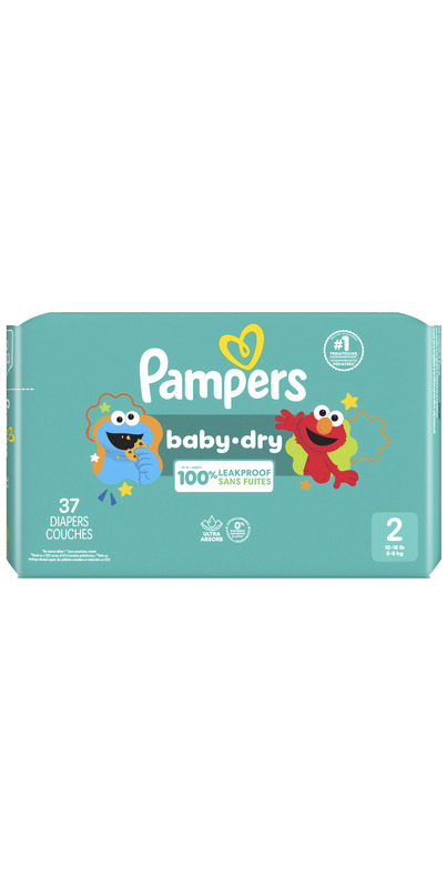 Buy Pampers Baby-Dry Diapers 37QTY 12-18lbs at