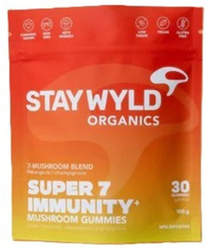 Stay Wyld Organics Super 7 Immunity+ Mushroom Gummies