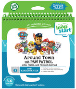 Livre d'activités LeapStart Around Town avec PAW Patrol de LeapFrog