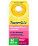 Renew Life Ultimate Flora VS pour femmes avec 50 milliards de cultures actives