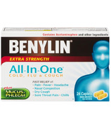 Benylin Extra Strength All-In-One Cold, Flu & Cough Caplets