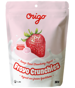 Origo Froyo Crunchies Strawberry