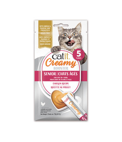 Catit Creamy Booster Lickable Cat Treat Chicken Recipe