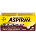 Aspirin 325mg Regular Strength Tablets Large Bottle
