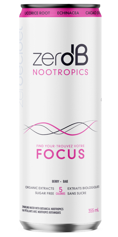 Buy Zero dB Nootropics Sparkling Water Berry at Well.ca | Free Shipping ...