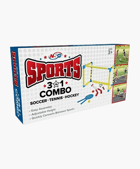 NSG Sports 3n1 Combo Soccer, Hockey & Tennis