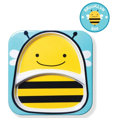 Buy Skip Hop Zoo Tableware Melamine Plate Bee Design at Well.ca | Free ...