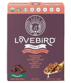 Lovebird Organic Grain-Free Cereal Cocoa O's