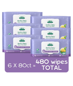 Aleva Naturals Bamboo Baby Wipes Economy Pack