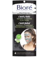 Biore Charcoal Instant Warming Clay Mask