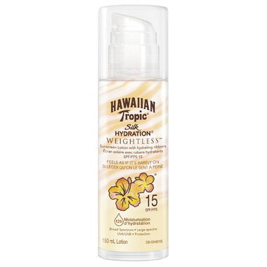 Hawaiian Tropic Silk Hydration Weightless Sunscreen Lotion Hawaiian Tropic Silk Hydration Weightless Sunscreen Lotion