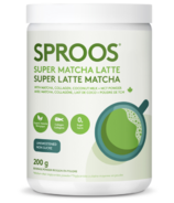 Sproos Super Matcha Latte avec collagène