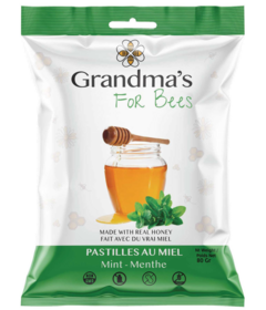 Grandma's For Bees Honey Drops Mint 