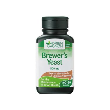 Adrien Gagnon Brewer\'s Yeast 500 mg Adrien Gagnon Brewer\'s Yeast 500 mg