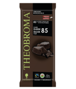 Theobroma Chocolat Barre de chocolat biologique à 85% de cacao