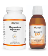 Orange Naturals BOGO Magnesium Glycinate & Omega-3 EPA Liquid Bundle