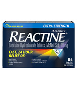 Reactine Extra Strength Allergy Comprimés