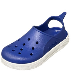 Boatilus CLOGGY Clogs White and Cobalt