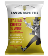 Savoursmiths Potato Crisps Italian Cheese & Wine Flavour 