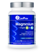 CanPrev Magnesium + Vegan D3 & K2 for Bones