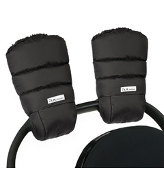 7AM Enfant Plush Warmmuffs 212 Black