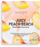 Avatara Masque facial Peach Beach Éclaircissant