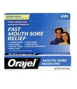 Orajel Mouth Sore Medicine Gel