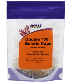 NOW Foods Double "00" Gelatin Caps