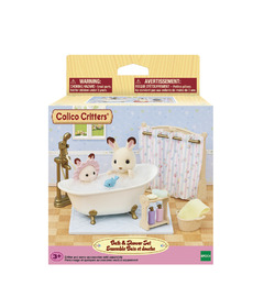 Calico Critters Bath & Shower Set