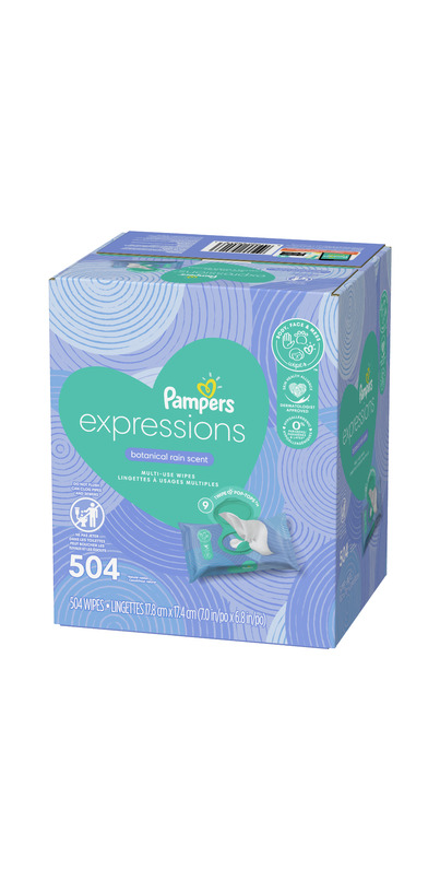 Pampers wipes 2024 botanical rain