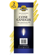 Dutchman's Gold Beeswax Cone Candles