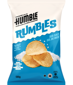 Humble Potato Chips Rumbles Sea Salted