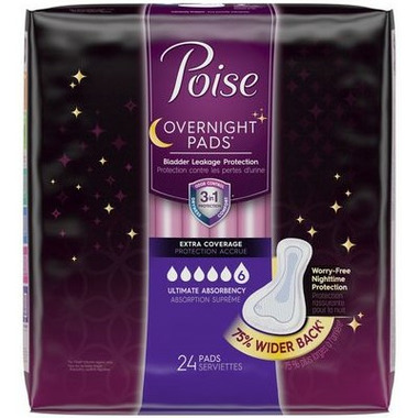 Poise Long Ultimate Absorbency Pads, 45 ct.