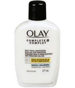 Hydratant quotidien pour le visage Olay Complete+ avec écran solaire FPS 40