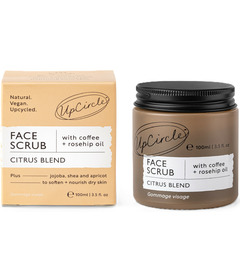 UpCircle Beauty Natural Face Scrub for Dry Skin