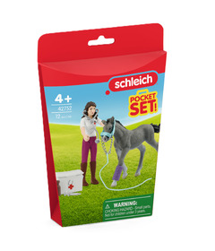 Schleich Horse Care with Trakehner Foal
