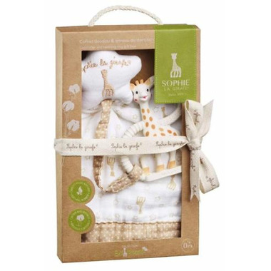 Sophie La Girafe So Pure Teether Comforter Gift Box