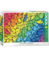 Eurographics 1000 Piece Puzzle Butterfly Rainbow