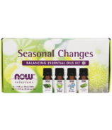 NOW Seasonal Changes Balancing Essential Oils Kit