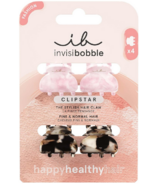 invisibobble Clipstar Petit Four Pink & Brown