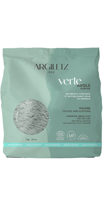Argile Powder Achetez la poudre d’argile verte superfine Argiletz sur Well.ca ...