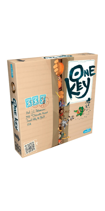 One Key – Kooperatives Deduktionsspiel Für Die Familie (ab 8 Jahren, 2–6 Spieler)