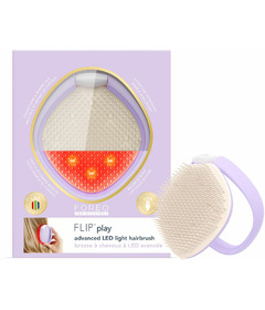 FOREO FLIP play Advanced RGB LED Light Hairbrush I Lilac You!