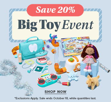 Toy Event: Save 20% *Exclusions may apply