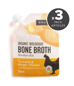 Broya Bone Broth Turmeric & Ginger Chicken Bundle