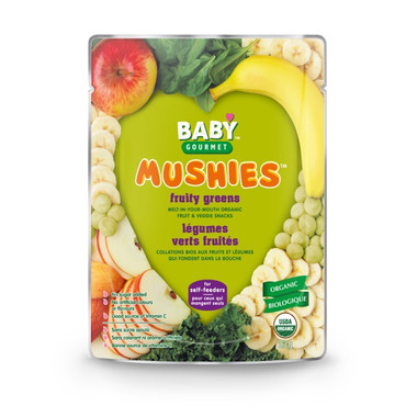 Baby Gourmet Mushies Fruity Greens Baby Gourmet Mushies Fruity Greens